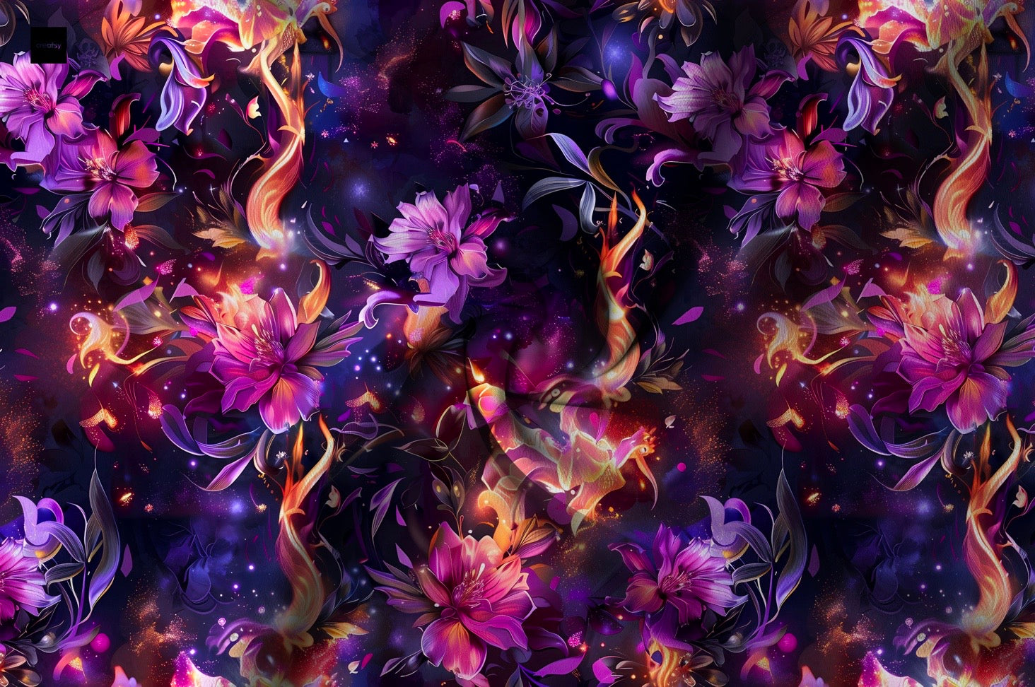 Neon Blume  Dezember Vorbestellung